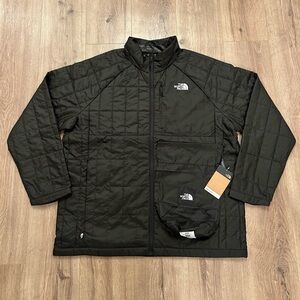 The North Face Men's Quilted Black Puffer Jacket